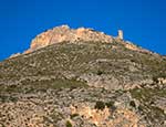 Châteaux dans le milieu rural : Un échantillon de nombreux châteaux de Lorca.